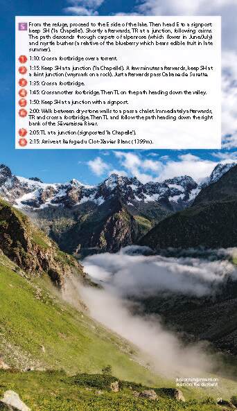 Tour of the Ecrins National Park (GR54): real IGN maps 1:25,000 : The GR54 in the French Alps