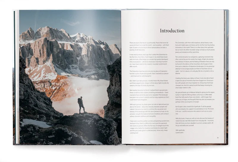 Escape - Discovering the Dolomites. A Visual Journey and Adventures | Backcountry Books