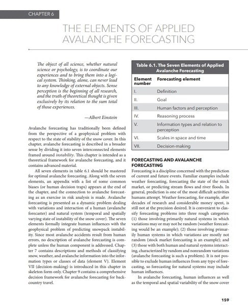 Avalanche Handbook | Pre-order