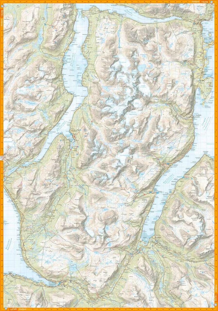 Lyngen Map | Backcountry Books