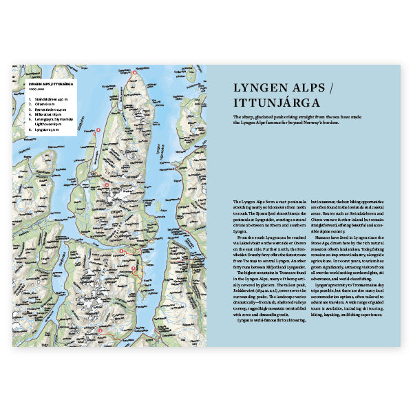 Arctic Hikes Tromso and Lyngen hiking guidebook | Backcountry Books