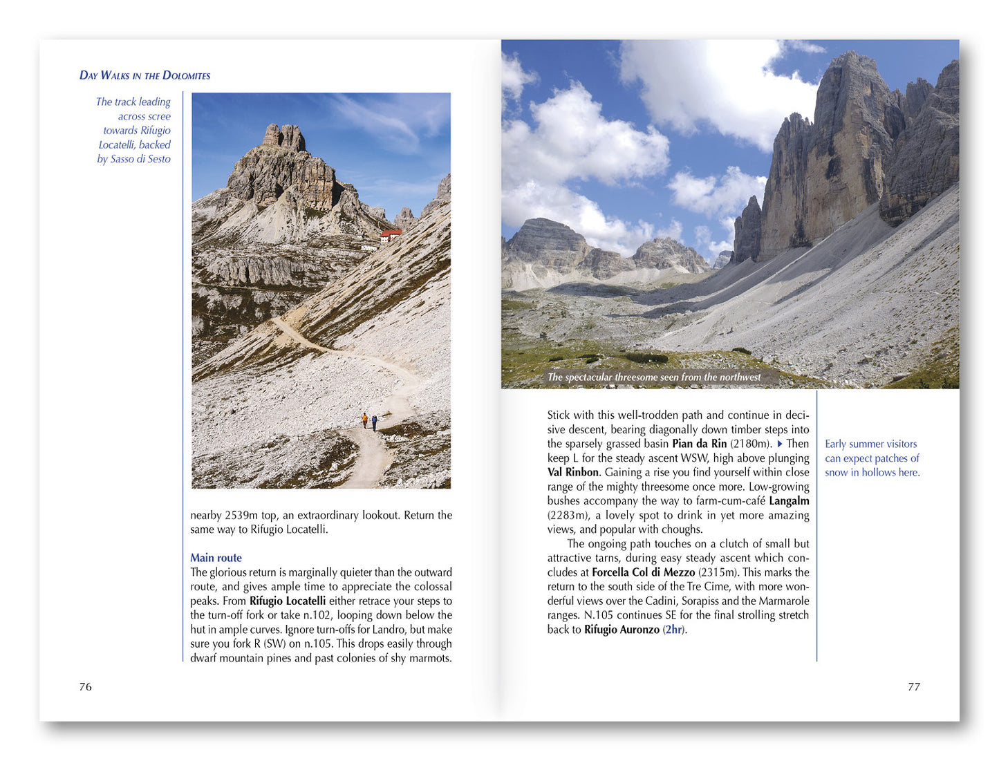 Day Walks in the Dolomites : 50 short walks and all-day hikes in the Italian Dolomites | Backcountry Books