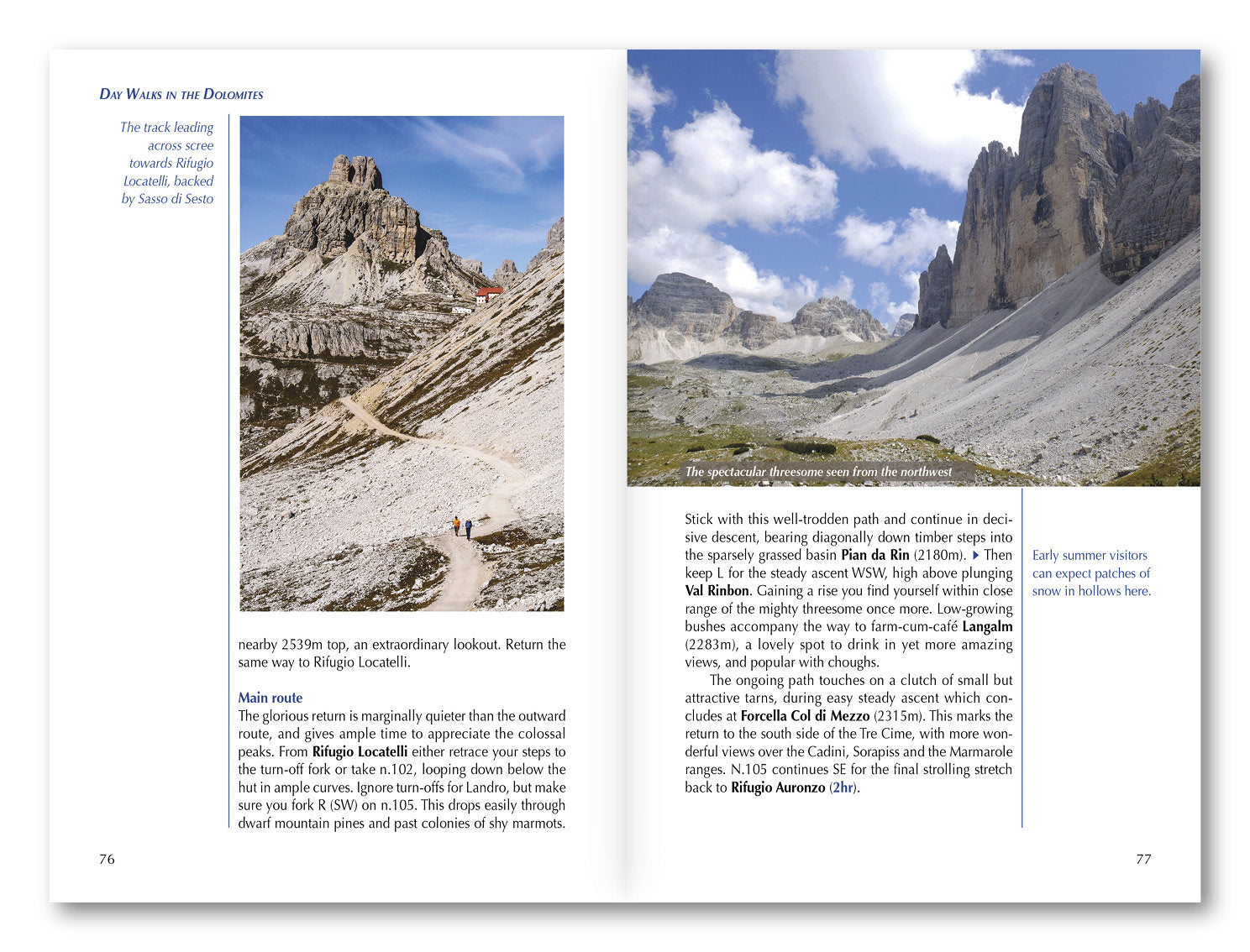 Day Walks in the Dolomites : 50 short walks and all-day hikes in the Italian Dolomites | Backcountry Books