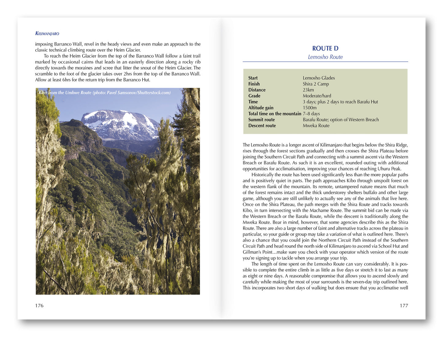 Kilimanjaro Guidebook Cicerone | Backcountry Books