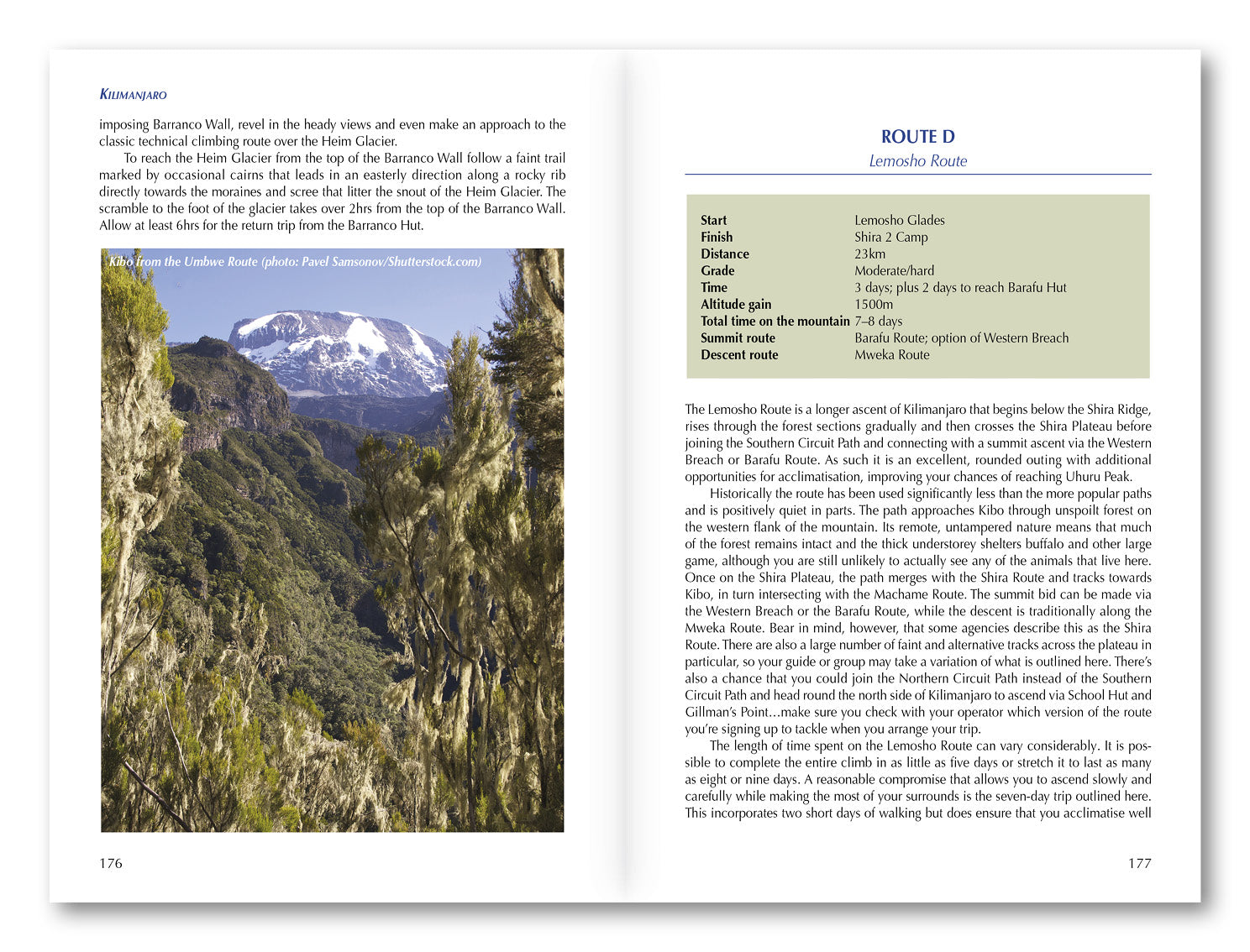 Kilimanjaro Guidebook Cicerone | Backcountry Books