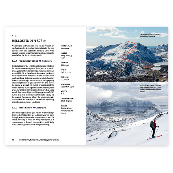 Ski Touring in Lofoten and Vesteralen | Backcountry Books
