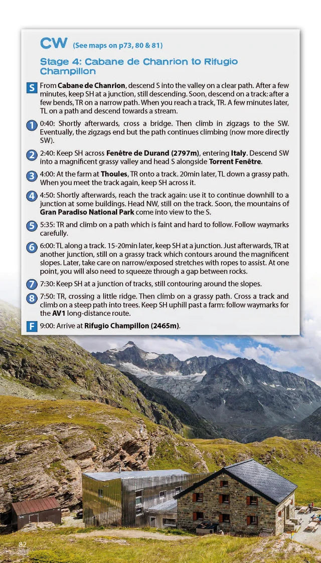 Trekking the Tour des Combins | Knife edge Outdoor | Backcountry Books