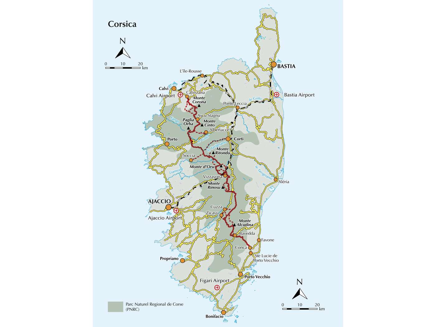 GR20 Guidebook | Backcountry Books