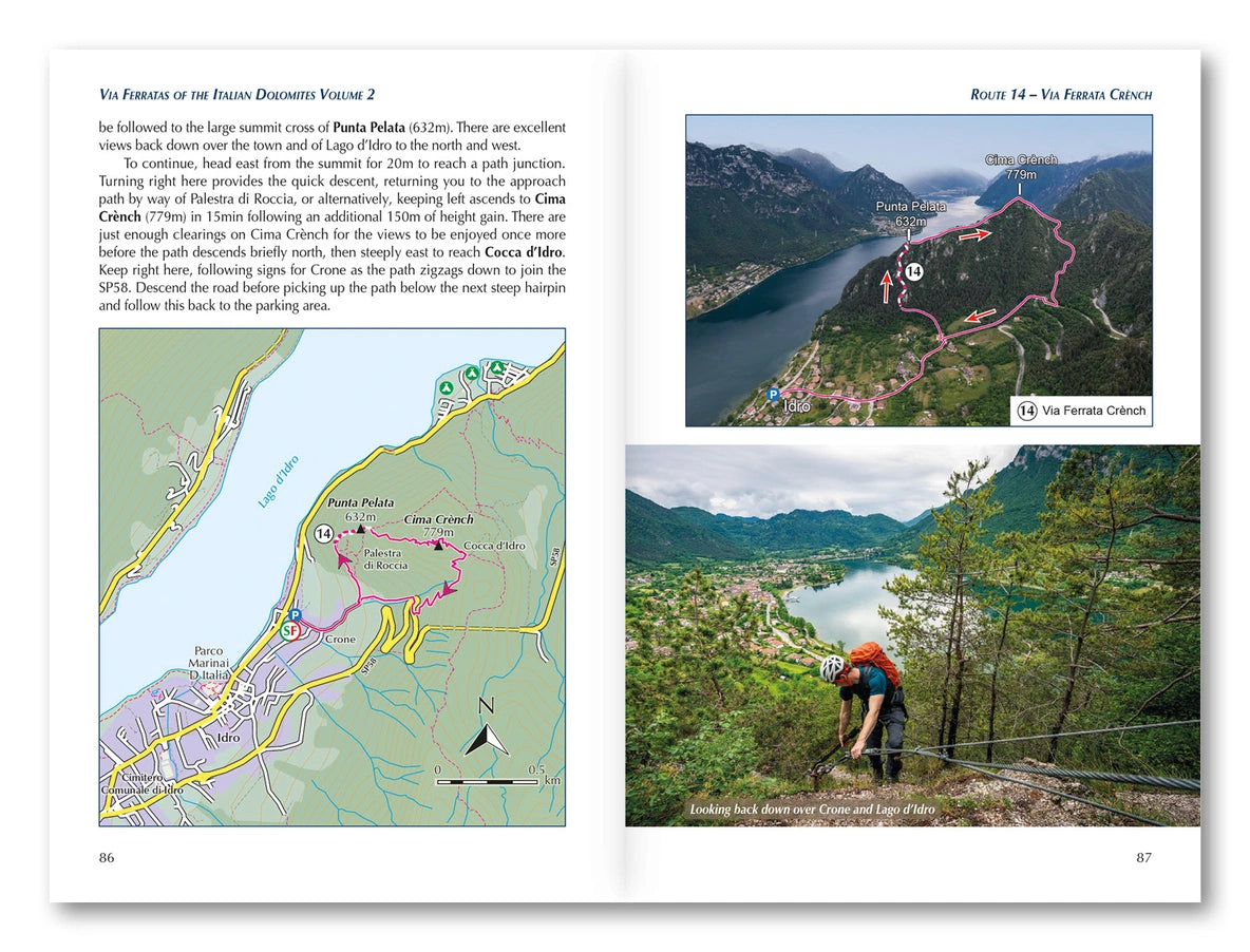 Via Ferratas of the Italian Dolomites Volume 2 | James Rushforth | Backcountry Books