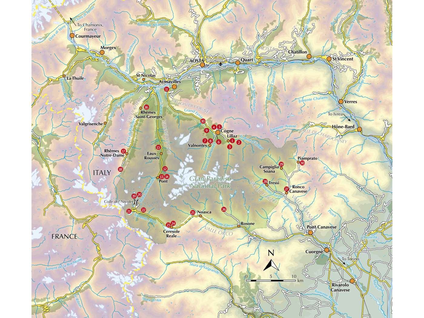 Walking Gran Paradiso National Park Gran Paradiso Hiking Guidebook | Backcountry Books 