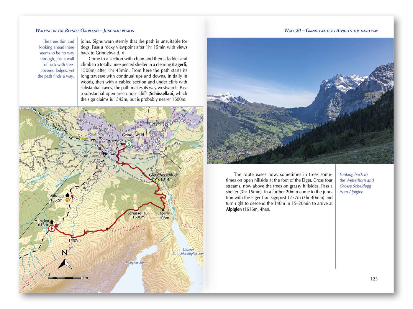 Walking in the Bernese Oberland Jungfrau Region | Backcountry Books
