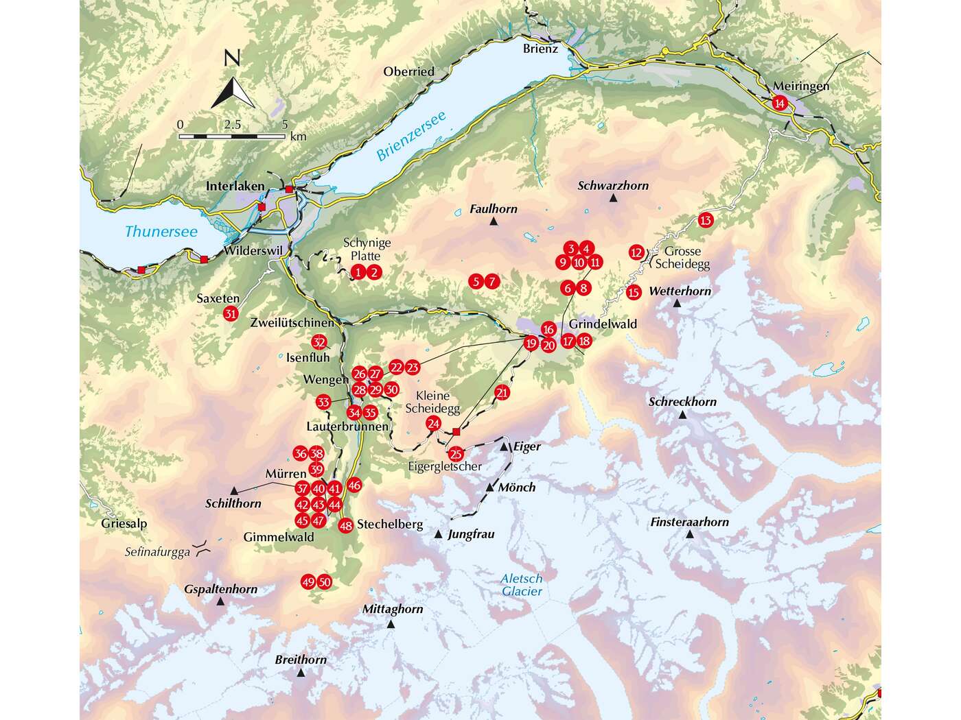 Walking in the Bernese Oberland Jungfrau Region | Backcountry Books