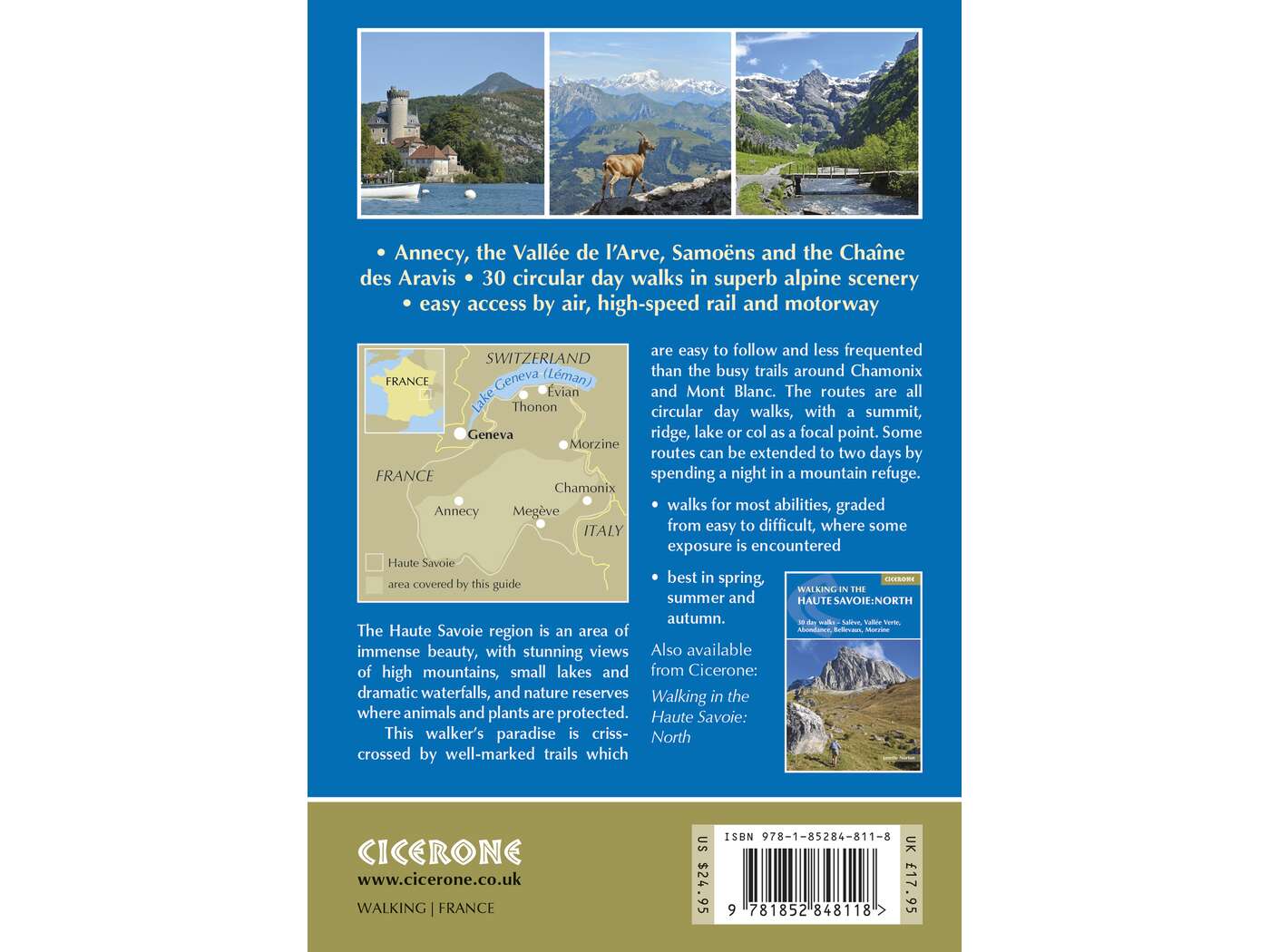 Walking in the Haute Savoie South Guidebook | Backcountry Books