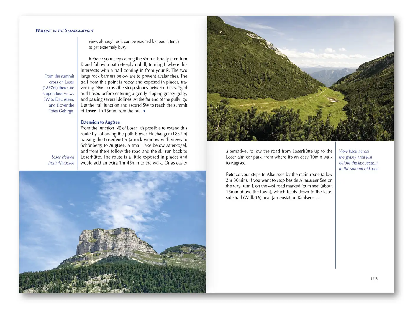 Walking in the Salzkammergut: the Austrian Lake District 30 walks in Salzburg's lakes and mountains, including the Dachstein | Backcountry Books