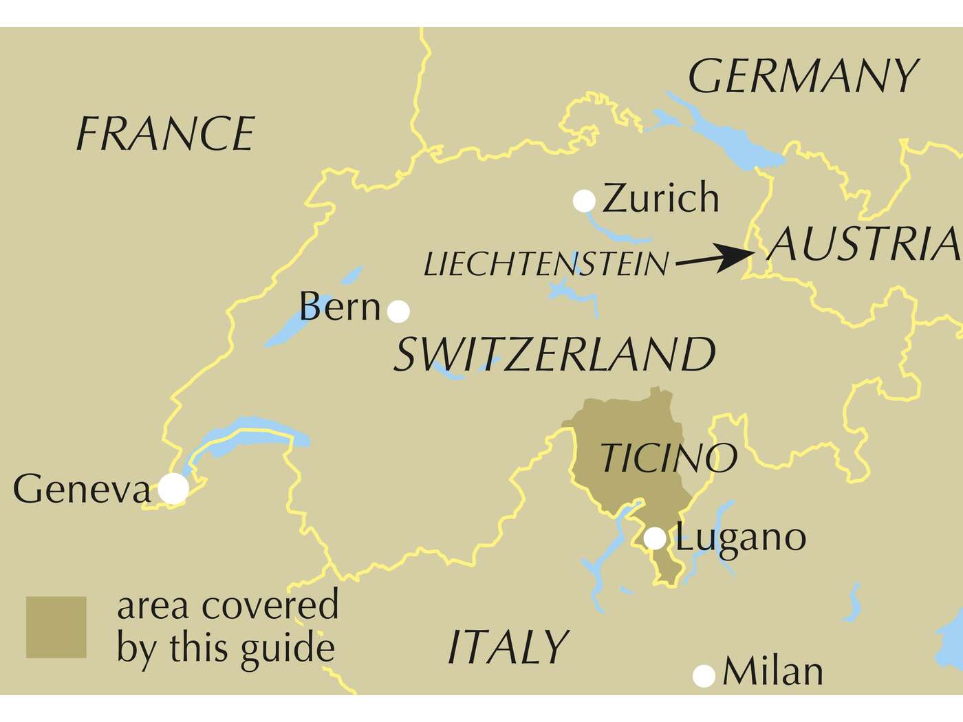 Walking in Ticino Guidebook | Backcountry Books