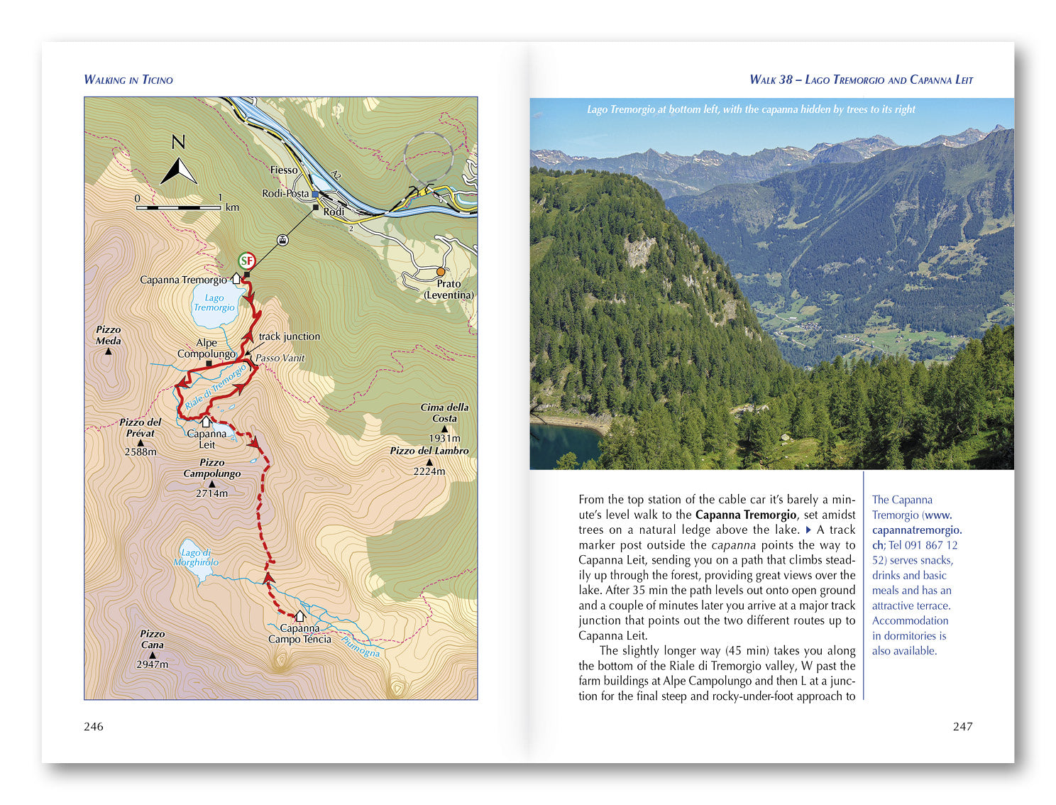 Walking in Ticino Guidebook | Backcountry Books