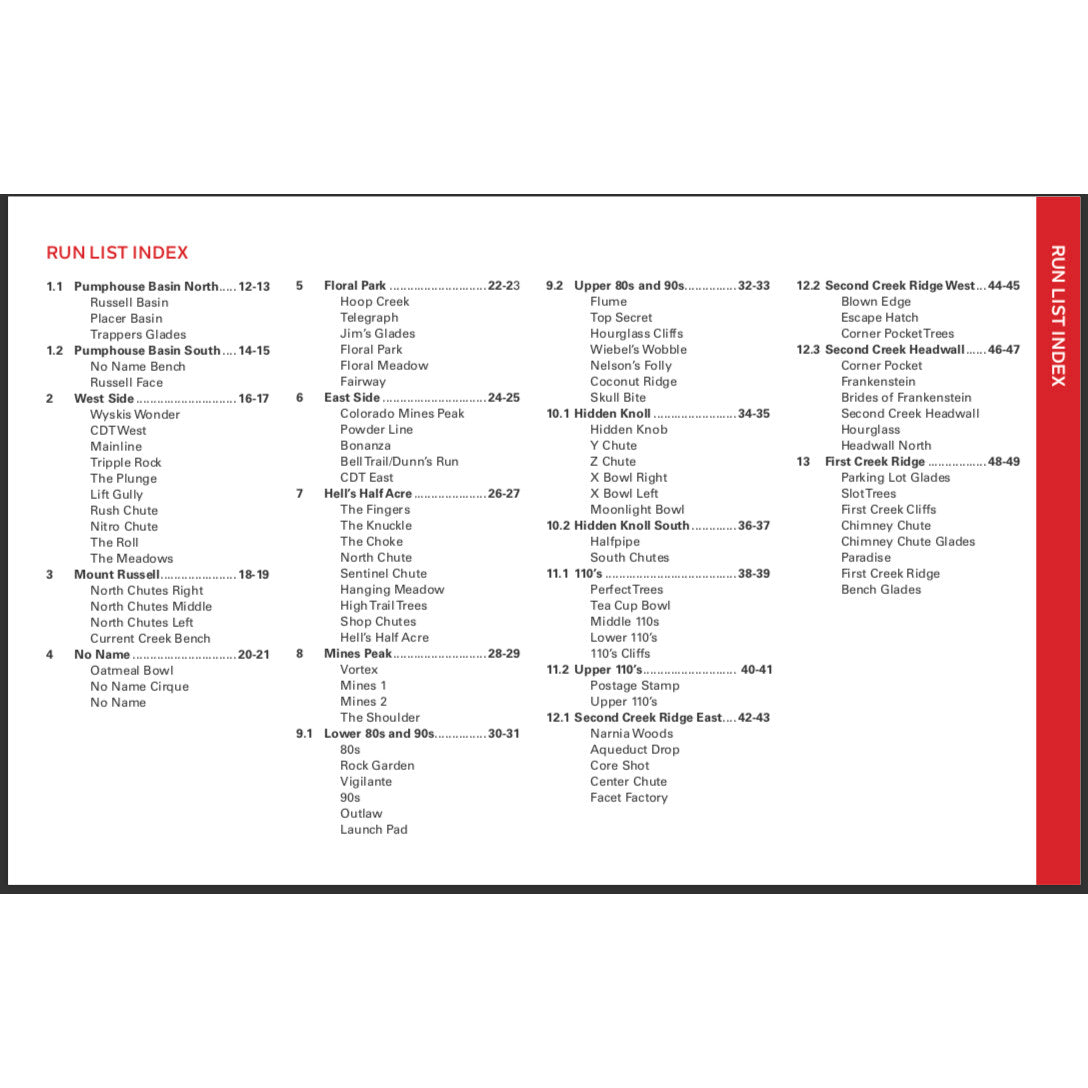 Backcountry Skiing Berthoud Pass Beacon Guidebooks | Backcountry Books