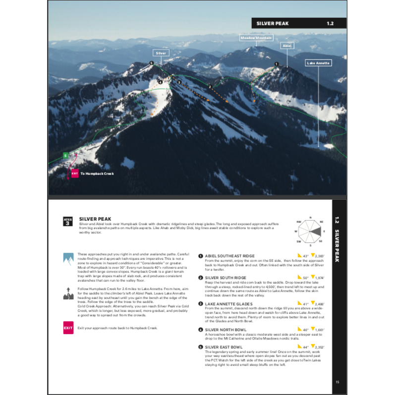 Backcountry Skiing Snoqualmie Pass | Beacon Guidebooks | Backcountry Books