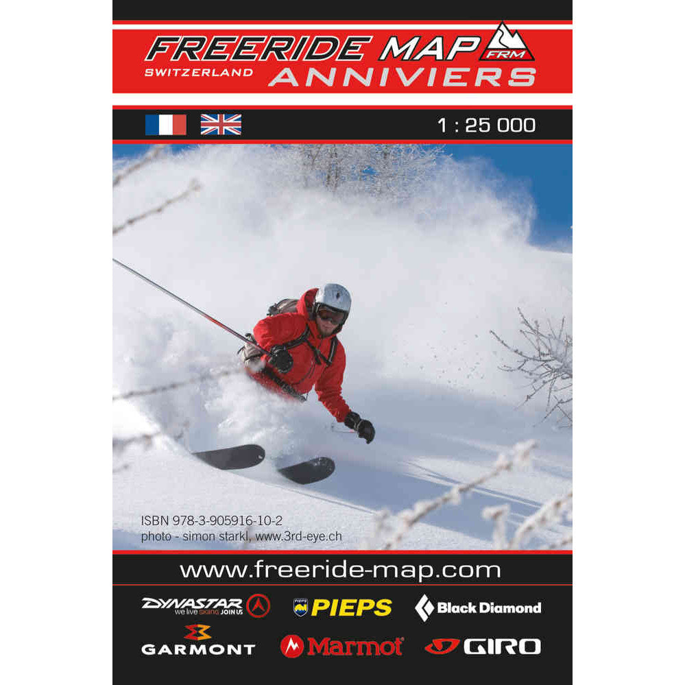 Freeride Map Anniviers