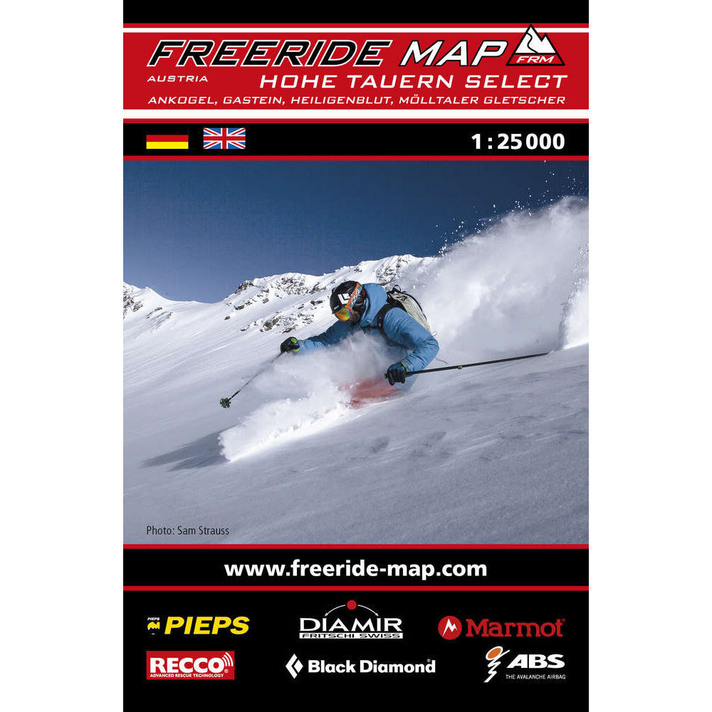 Freeride Map Hohe Tauern Select