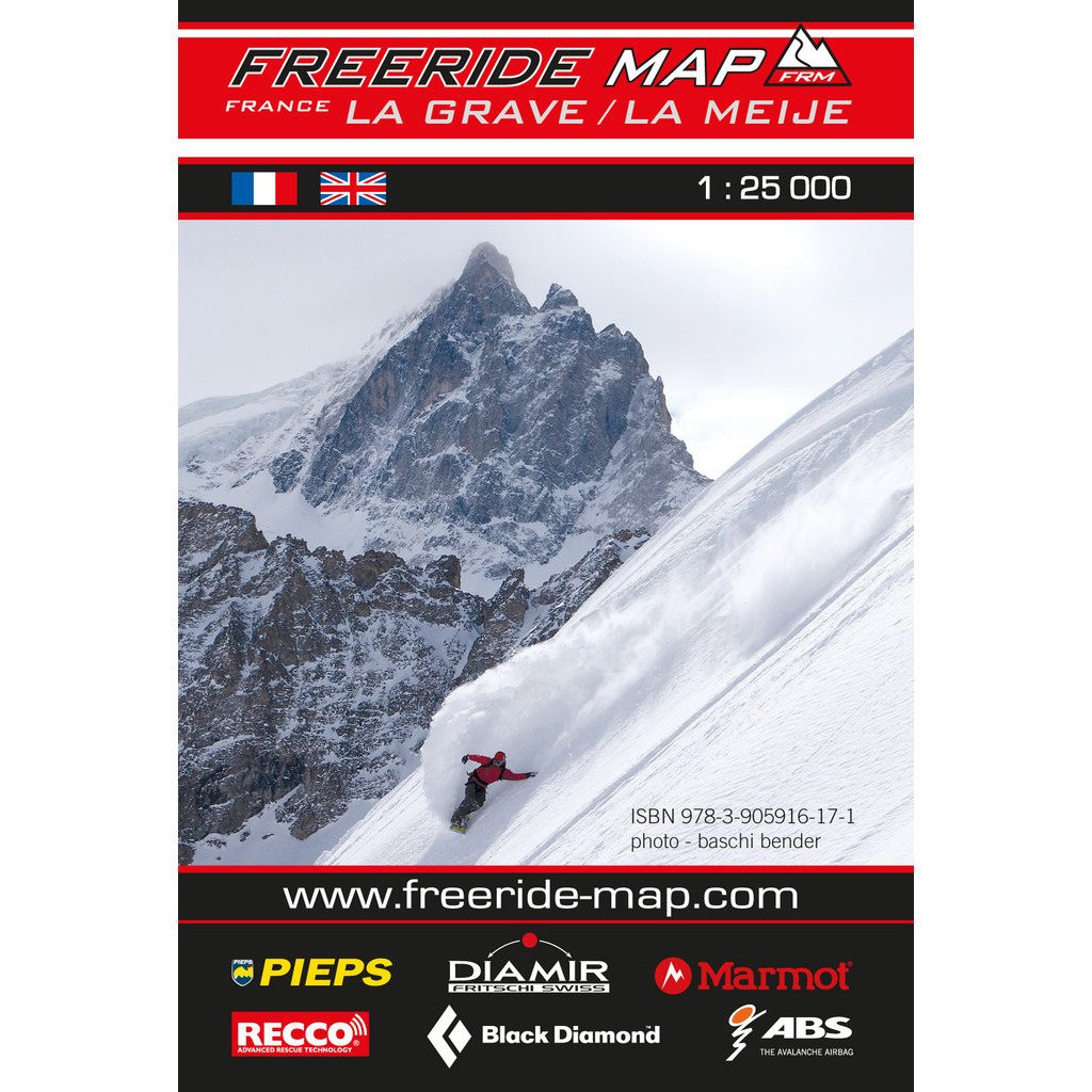 Freeride Map La Grave | Backcountry Books