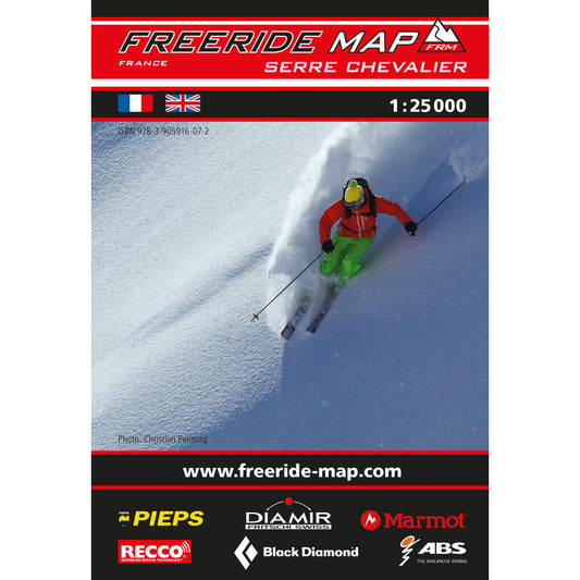 Freeride Map Serre Chavalier