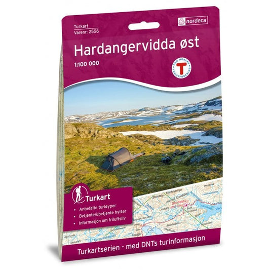 Nordeca Turkart Hardangervidda Ost East Map | Backcountry Books