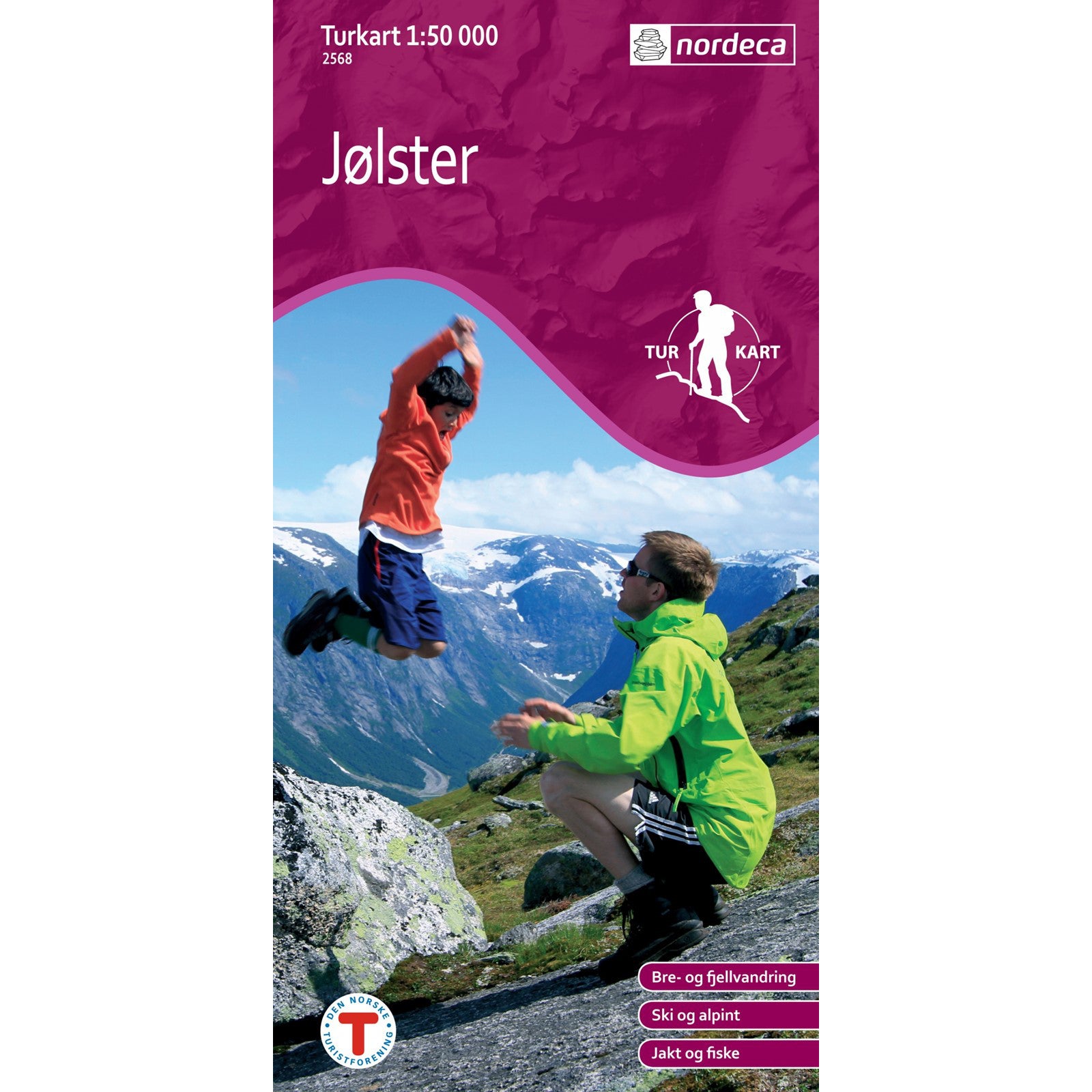 Nordeca Turkart Jølster Map Jolster Map | Backcountry Books