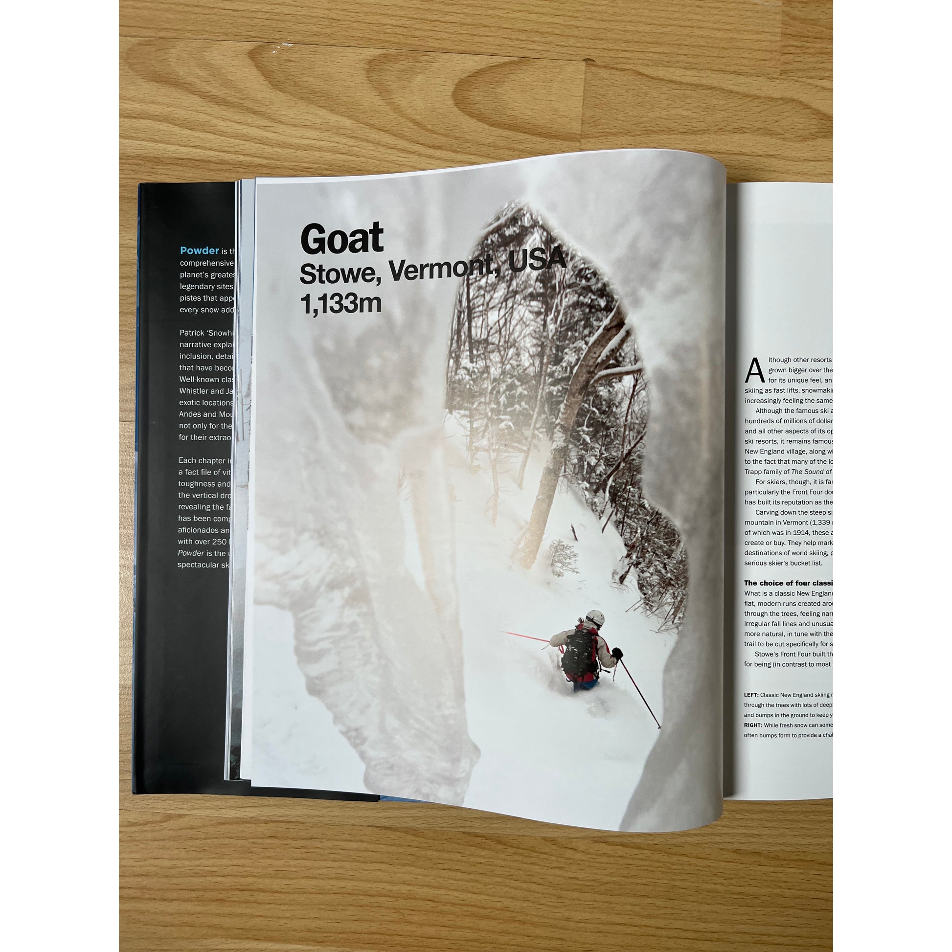 Powder The Greatest Ski Runs on the Planet. Patrick Thorne | Backcountry Books