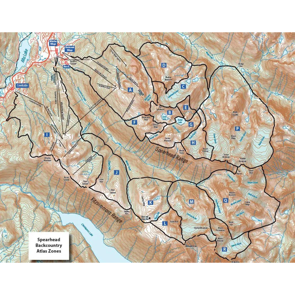 Spearhead Backcountry Atlas | Backcountry Books