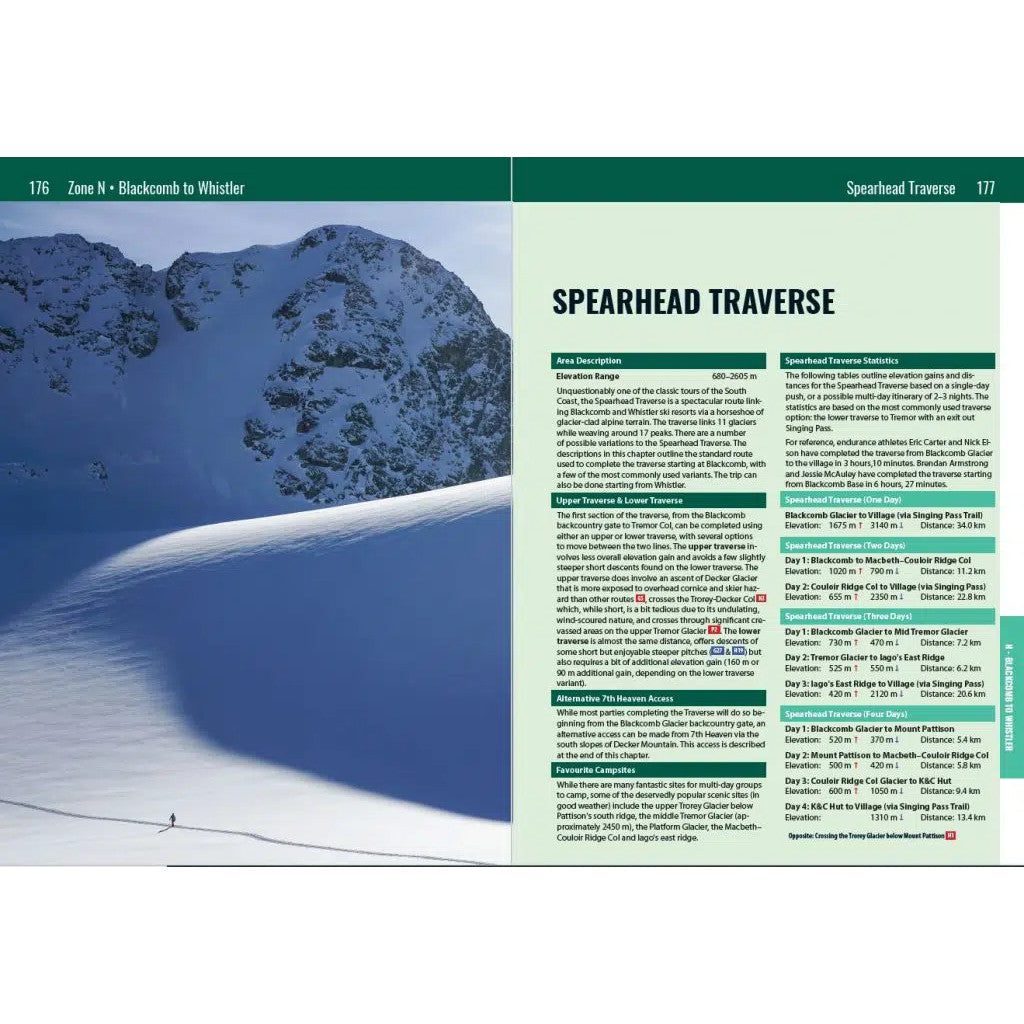 Spearhead Backcountry Atlas | Backcountry Books