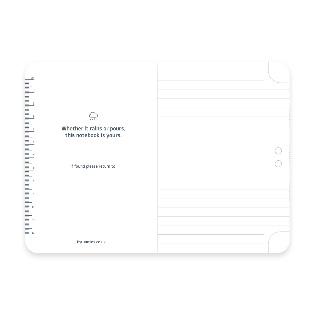 Thrunotes Waterproof Notebook | Backcountry Books