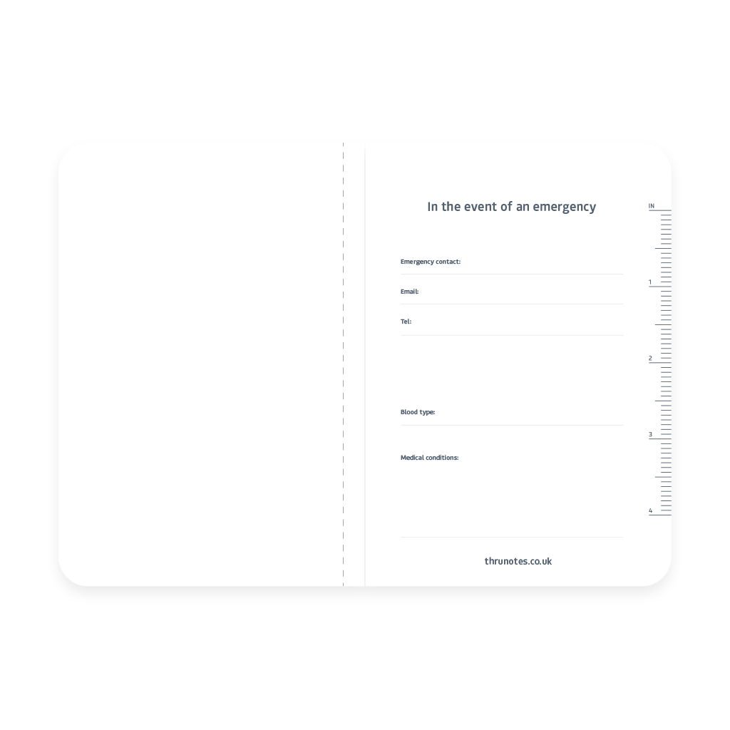 Thrunotes Waterproof Notebook | Backcountry Books