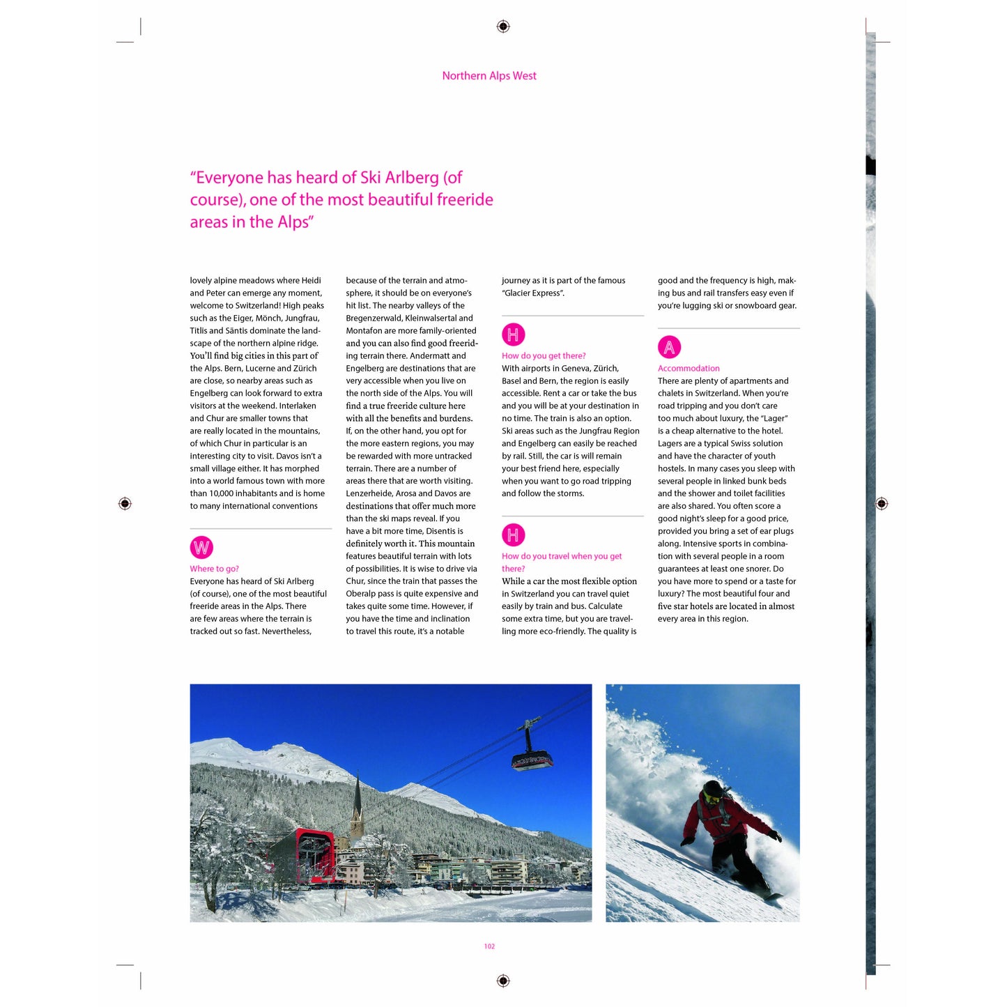wePowder Guide The Alps | Backcountry Books